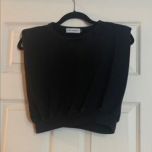Steve Madden cropped sweater tank